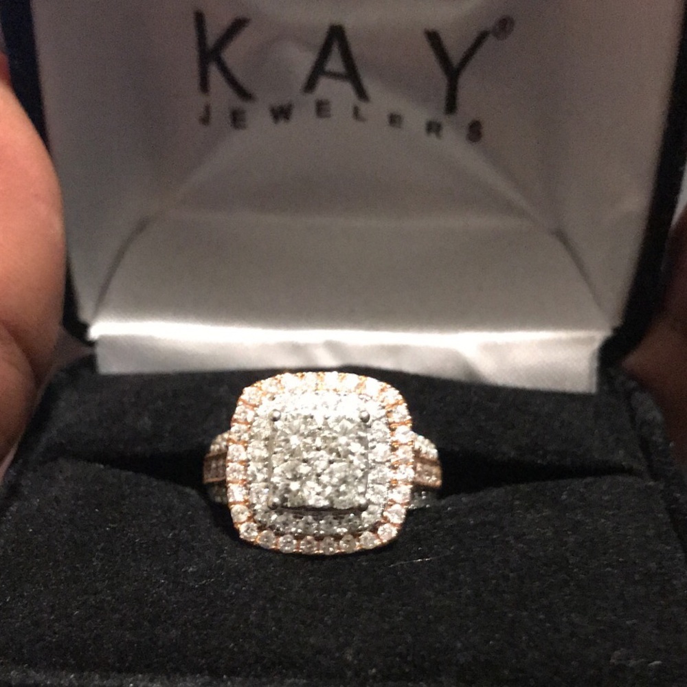 14K 2 Carat Engagement Ring